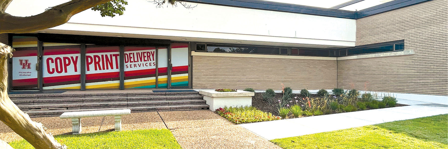 Copy, Print and Delivery Services entrance