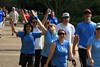 Enthusiastic supporters at The Cystic Fibrosis Walk 2009