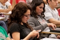 Students in the audience 