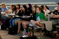 Students in the audience 