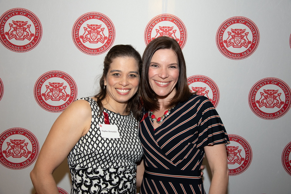 Claudia Scott with Dr. Daphne Hernandez