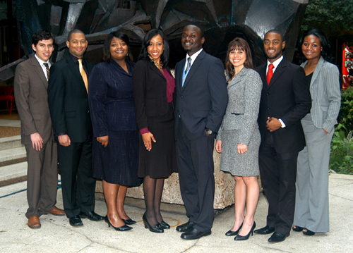 Jose Eduardo Sanchez, Bobby Ray Williams, Tonya Chissell-Williams, Janae Ladet, Shukri Aziz, Rachel Burnett, Kaine Hampton and Jeneba Haffner  