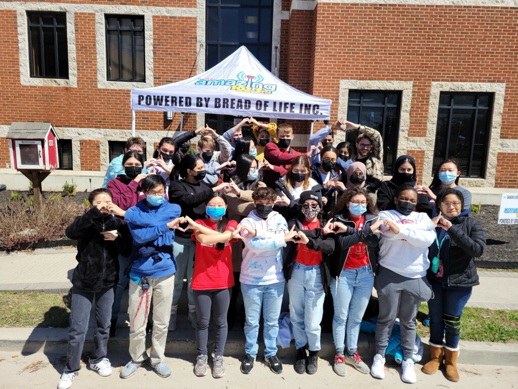 Group of volunteers at Bread of Life, Inc.