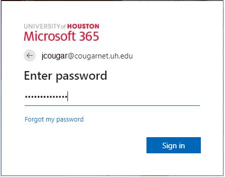 VPN Microsoft 365 Password Login