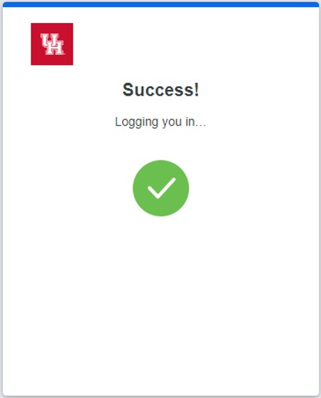 DUO Authentication Success