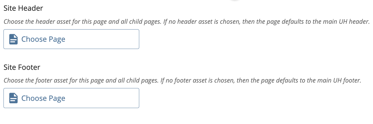 Site Settings in CMS.