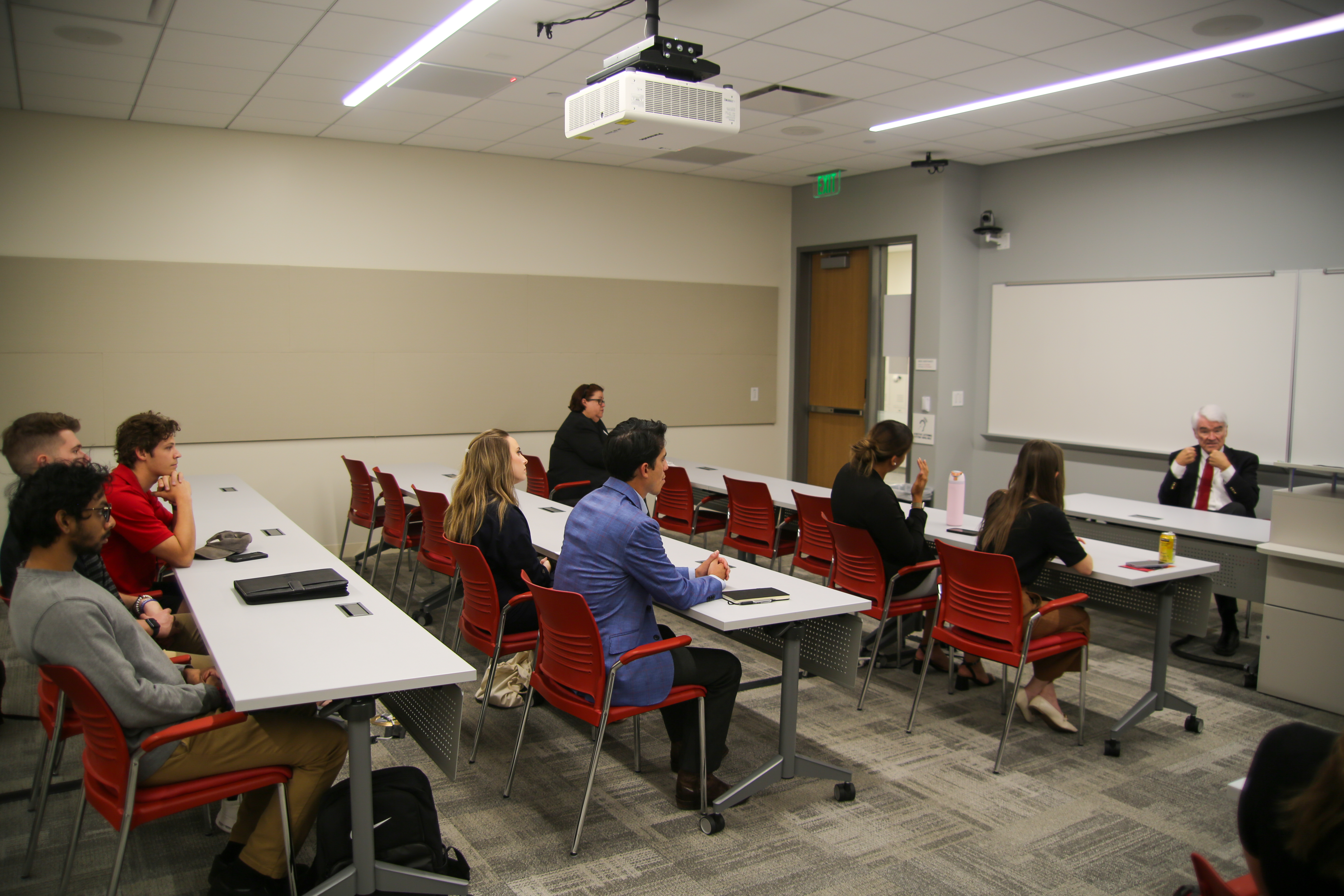 chief justices speaks to students