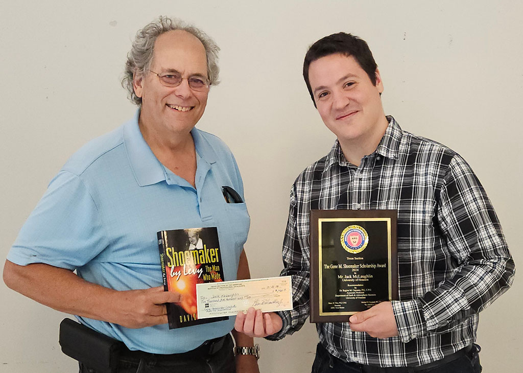 Jack McLaughlin Receives Shoemaker Scholarship From Henry Wise