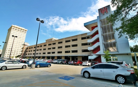 Welcome Center Student Garage