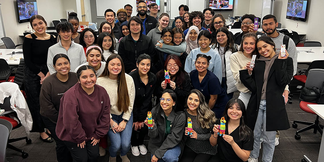 HPSA chapter members celebrate Day of the Dead.