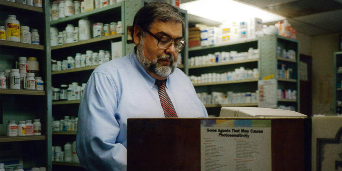 cuellar behind pharmacy counter