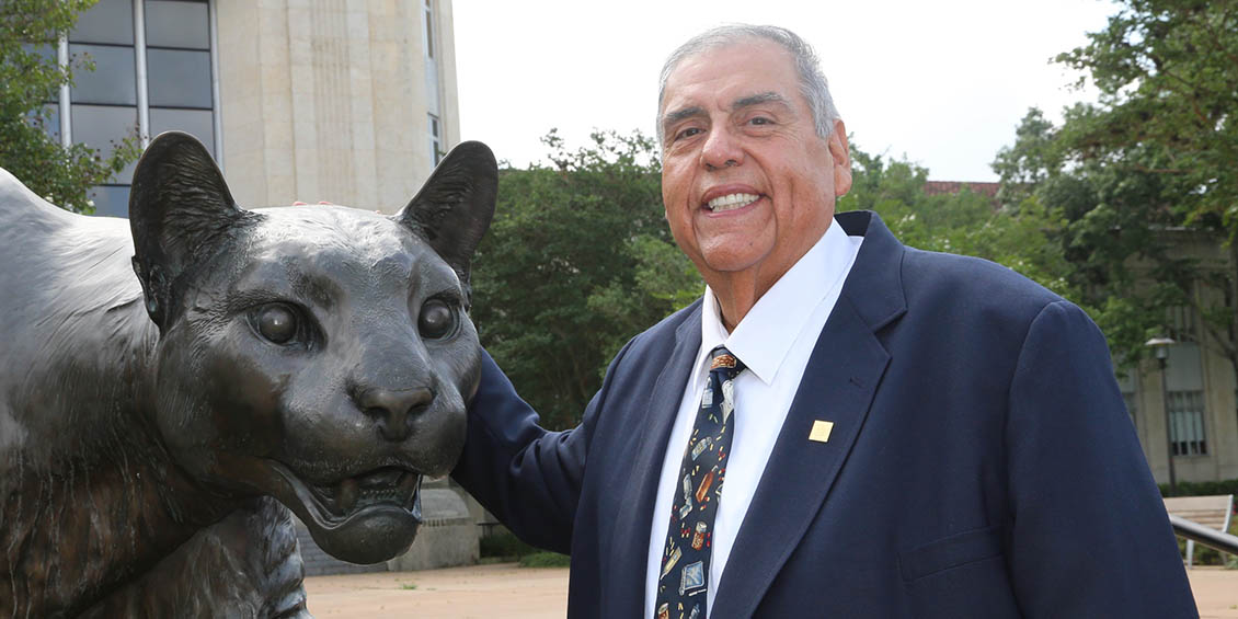 cuellar at shasta statue