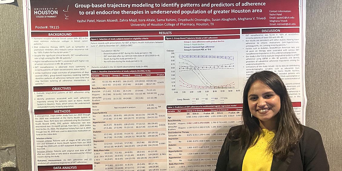 student research poster winner