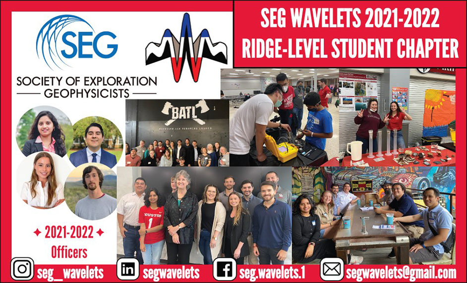 SEG Wavelets ridge-level student chapter