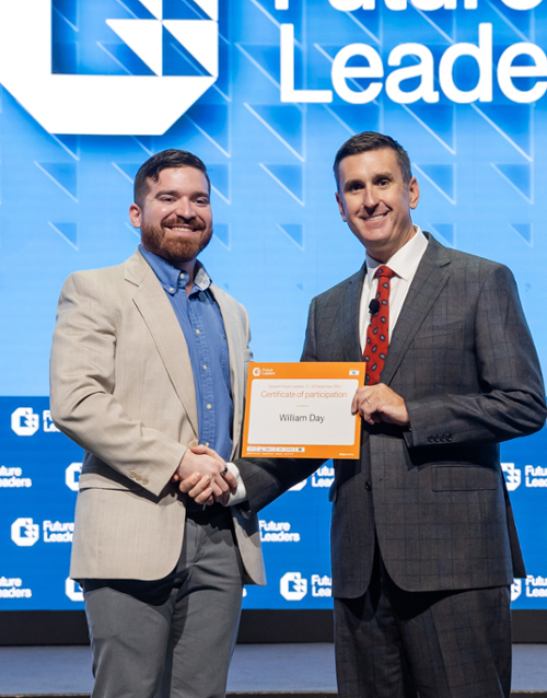 EC board member William Day was recognized as one of the 2024 GasTech Future Leaders.